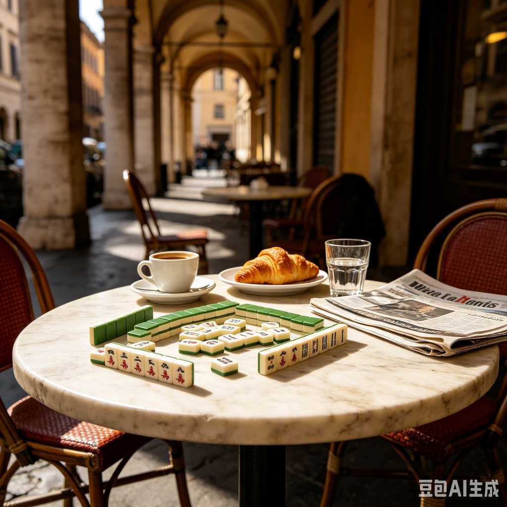 fine polished mahjong set