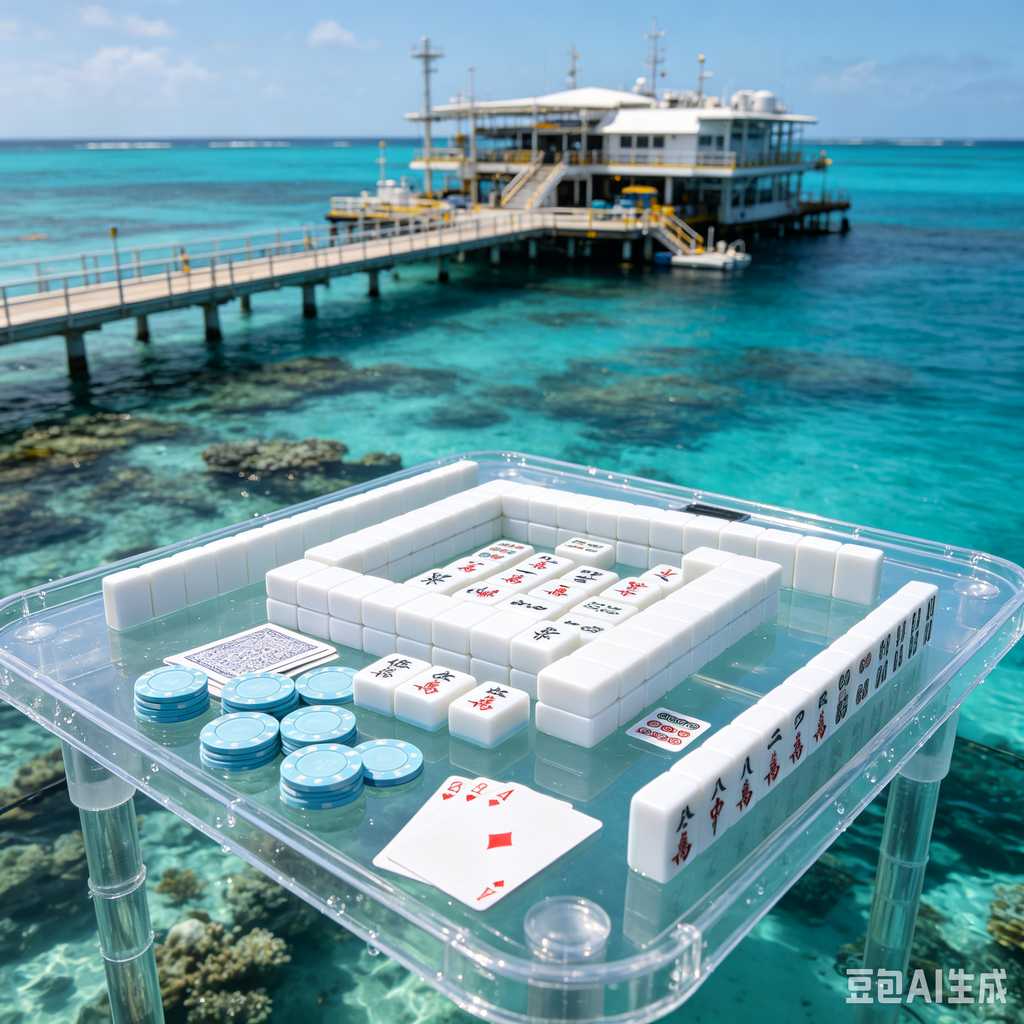 trendy color mahjong set
