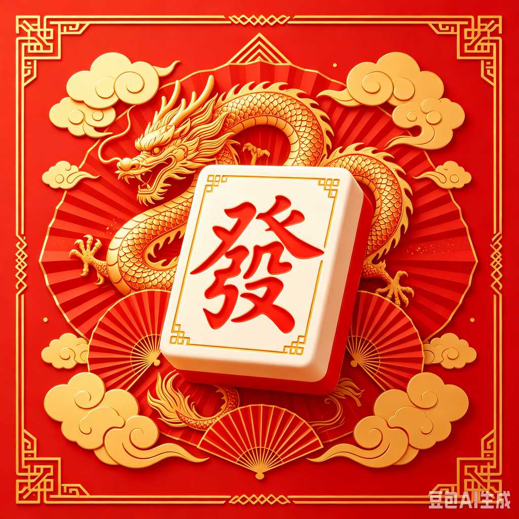 wear resistant print mahjong set