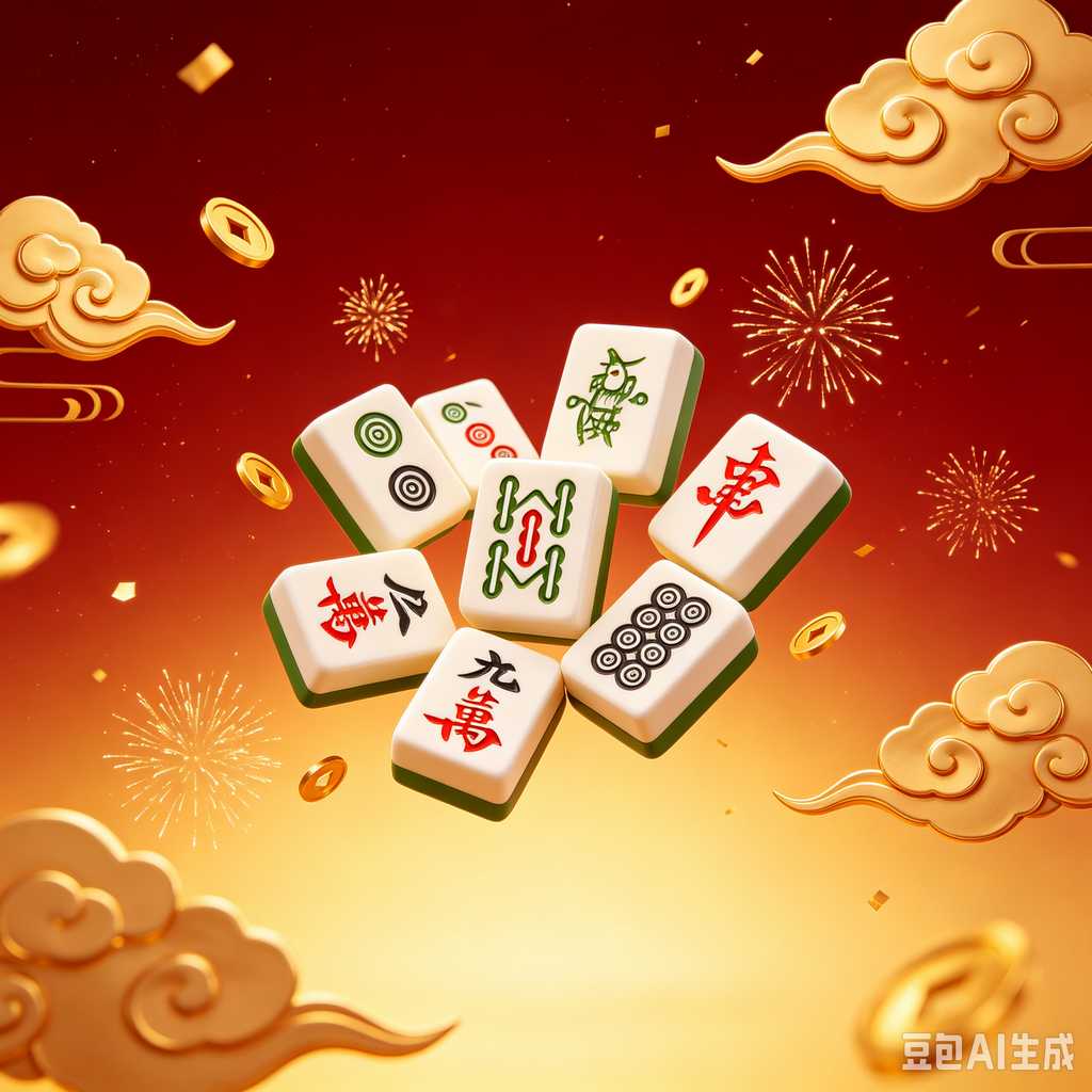 christmas gift mahjong set
